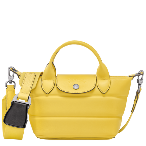 Le Pliage Xtra XS Handbag , Yellow - Leather - View 1 of  4