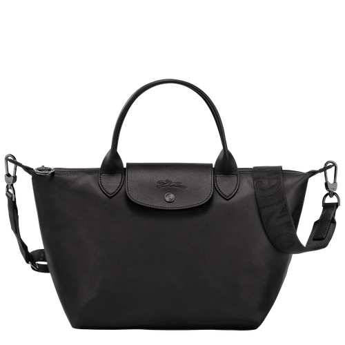Le Pliage Xtra S Handbag , Black - Leather - View 1 of 6