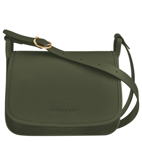 Le Foulonné M Crossbody bag , Khaki - Leather - View 1 of  4