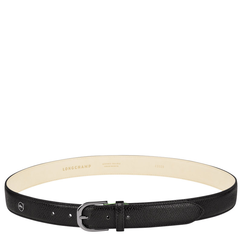 Le Pliage Ladies' Belt Black - Leather (40038H56001) | Longchamp US