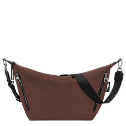 Le Pliage Energy M Crossbody bag , Cocoa - Canvas