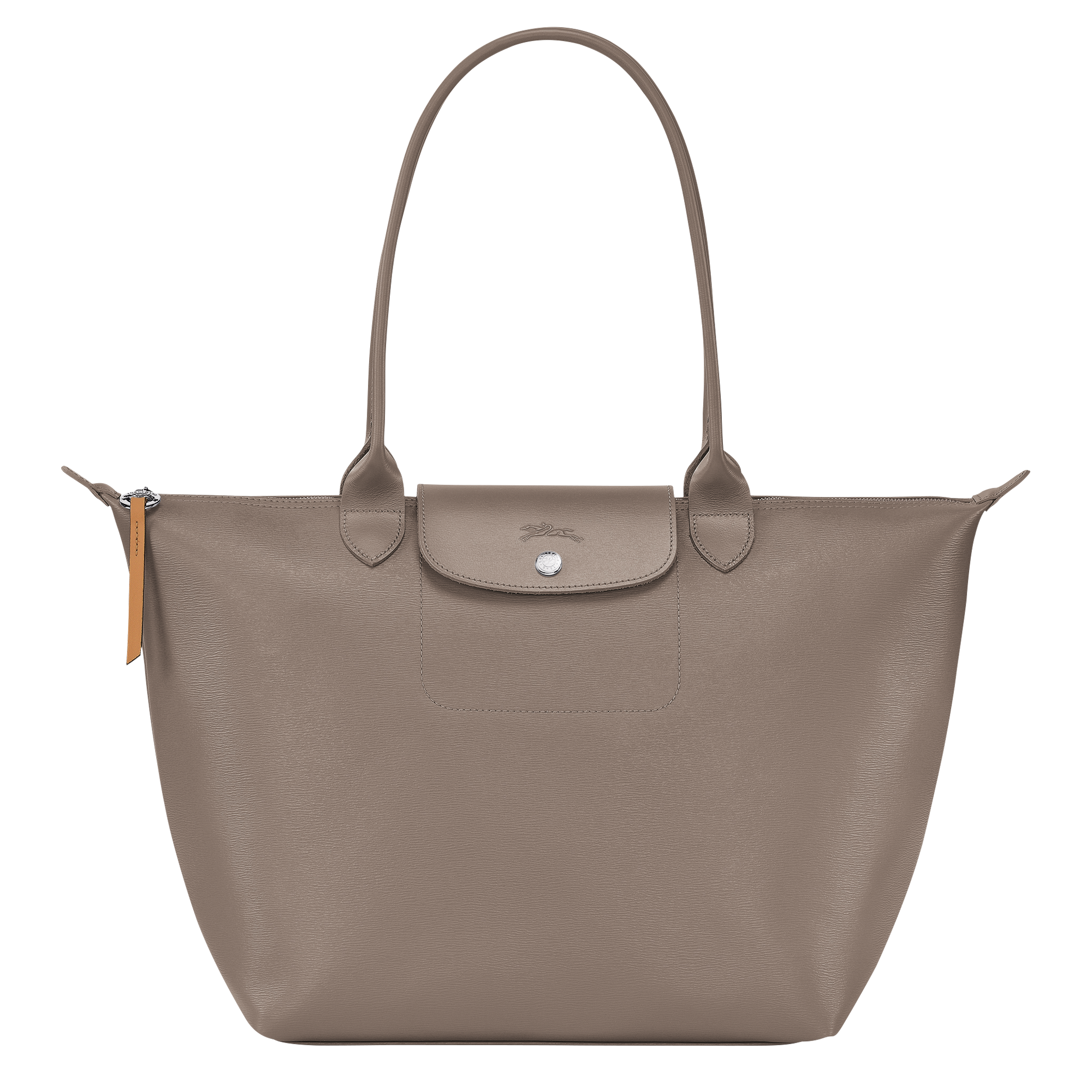 longchamp beige leather bag
