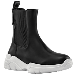 Freeminder Low Boots , Black - Leather