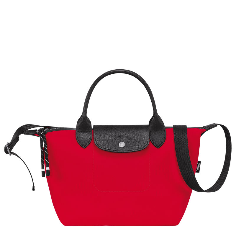 Le Pliage Energy S Handbag , Poppy - Recycled canvas  - View 1 of  5