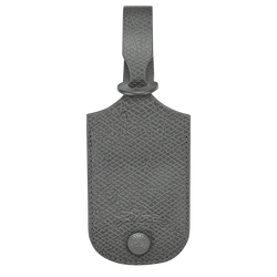 Le Pliage One Luggage tag , Anthracite - Leather