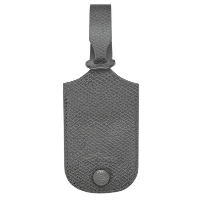 Le Pliage One Luggage tag , Anthracite - Leather