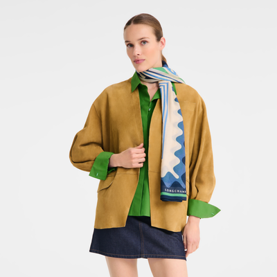 Porte-Bonheur Longchamp 披肩 , - 莫代爾棉
