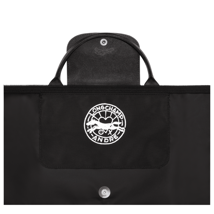 Longchamp x André Travel bag L, Black