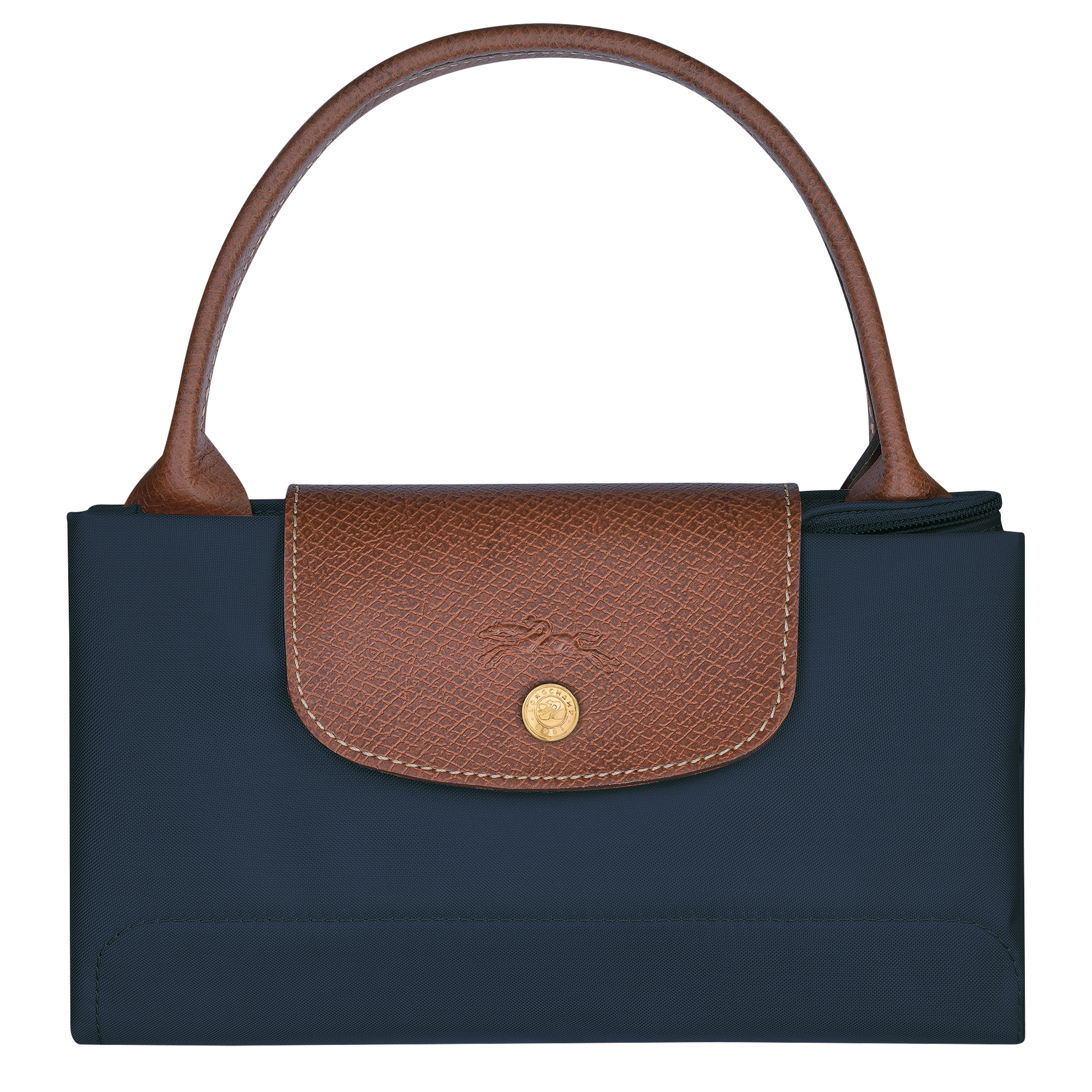 Le Pliage Original M Handbag Navy - Recycled canvas (L1623089P68