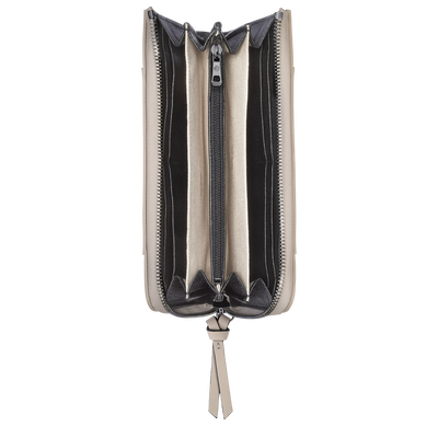 Longchamp 3D Portemonnee met rits rondom, Klei