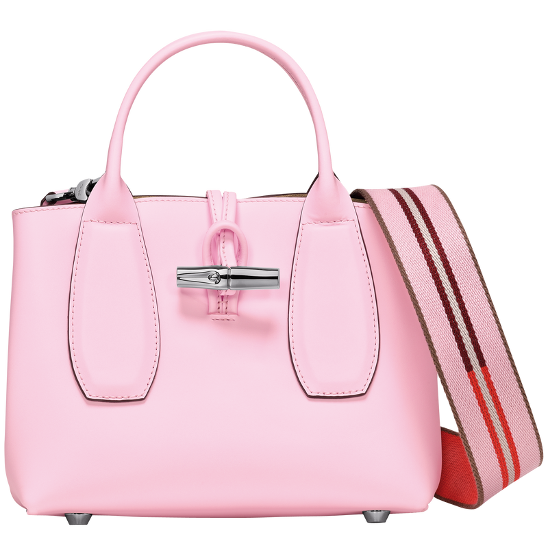 Roseau S Handbag , Pink - Leather  - View 1 of  7
