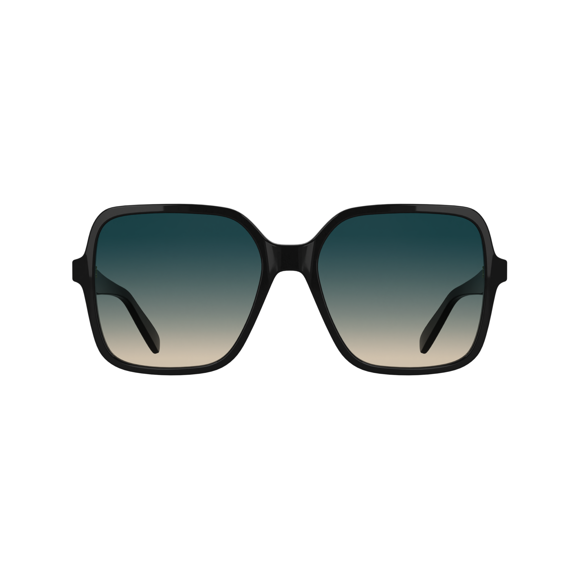 null Lunettes de soleil, Noir