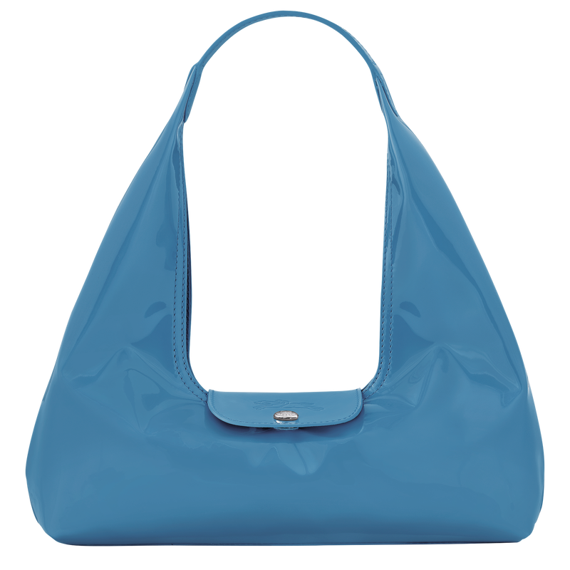Le Pliage Xtra 肩揹袋 M , 蔚藍色 - 皮革  - 查看 1 1