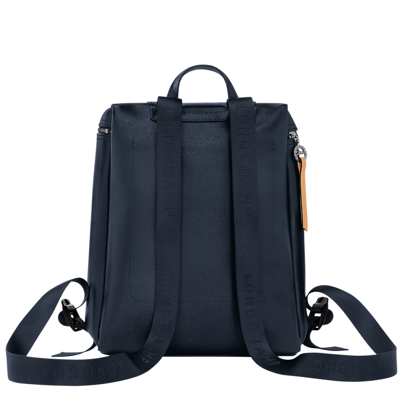 Le Pliage City M Backpack , Navy - Canvas  - View 3 of 4