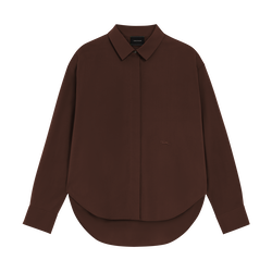 Shirt , Black - Cotton poplin