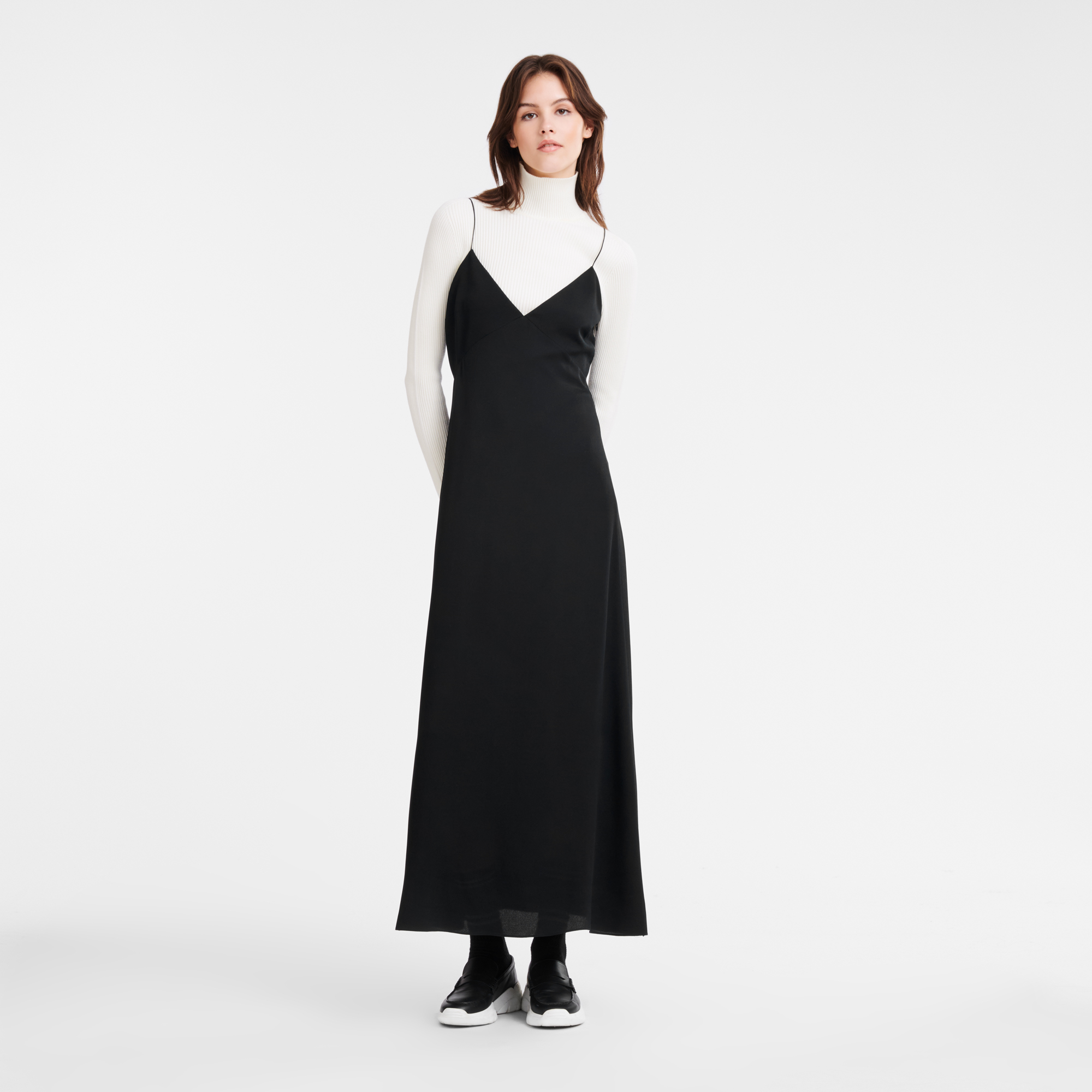 Long dress, Black - View 2 of
4 - zoom in null Long dress, Black
