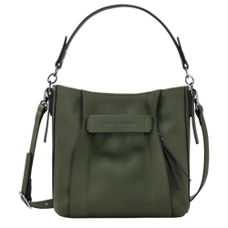 Longchamp 3D S Crossbody bag , Khaki - Leather