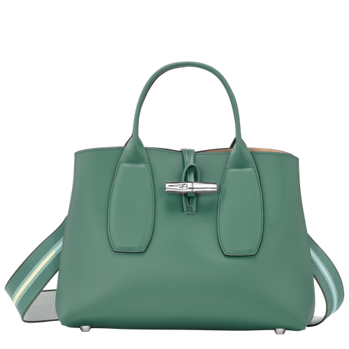 Le Roseau M Handbag , Sage - Leather - View 1 of  6