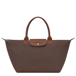Le Pliage Original L Handbag , Mocha - Canvas