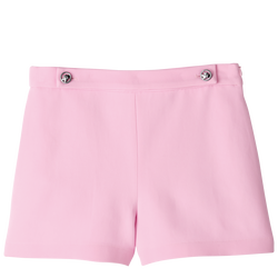 Shorts , Pink - Crepe