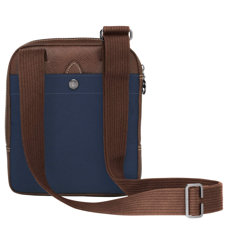 Boxford XS Crossbody bag , Blue - Recycled canvas  - View 4 of 5