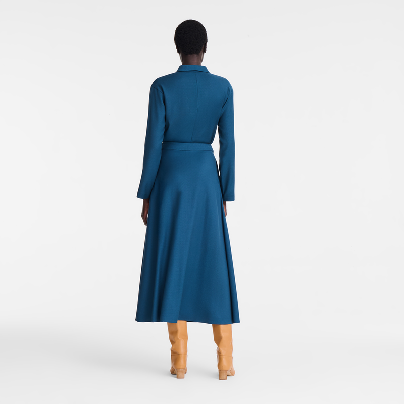 Midi skirt , Ink blue - OTHER  - View 3 of  5