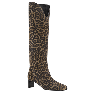 Absatzstiefel La Cavalière , Leder - Khaki