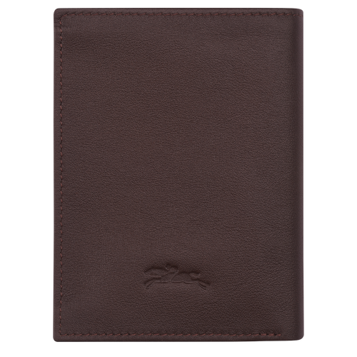 Longchamp sur Seine Wallet , Mocha - Leather - View 2 of 3