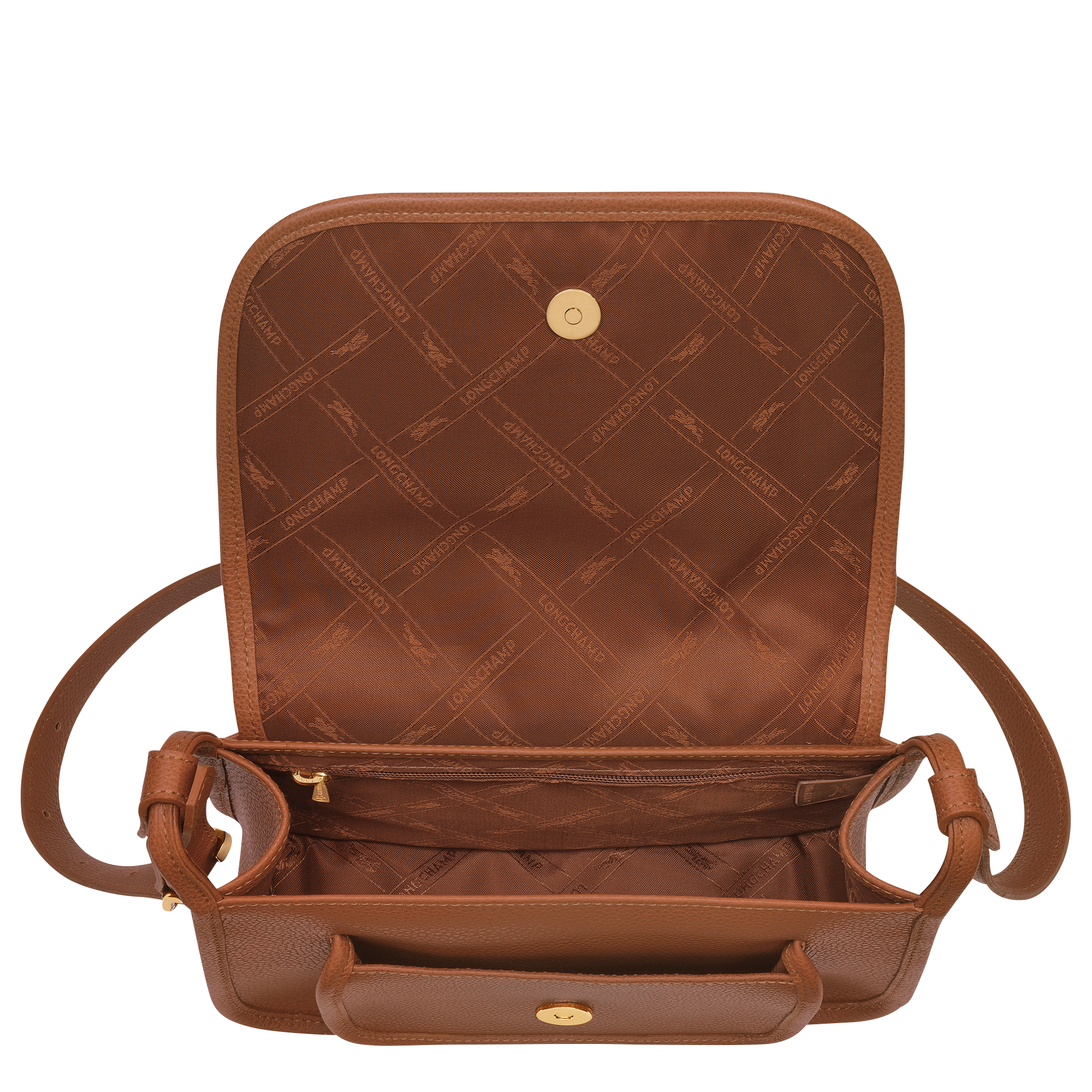 Le Foulonné S Crossbody bag Caramel - Leather (10135021121)