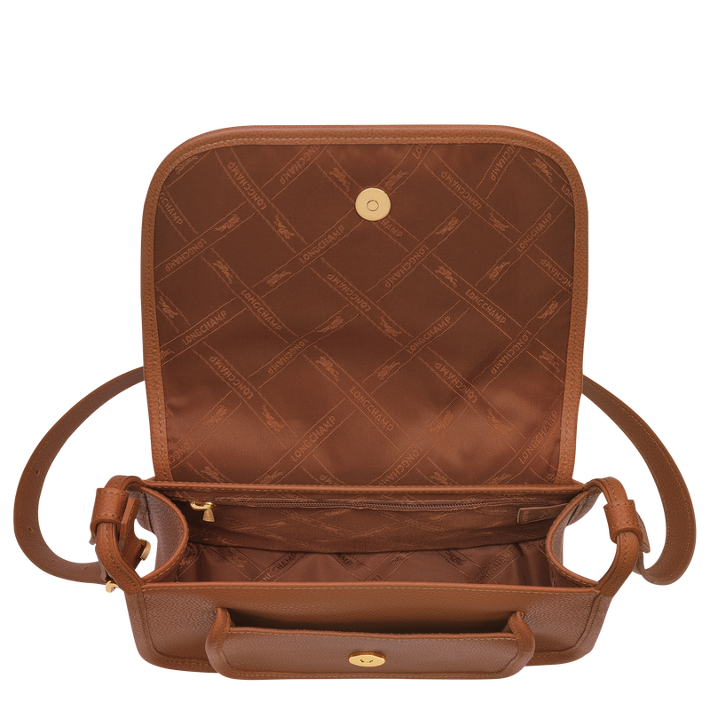 Le Foulonné M Crossbody bag , Caramel - Leather  - View 5 of 5