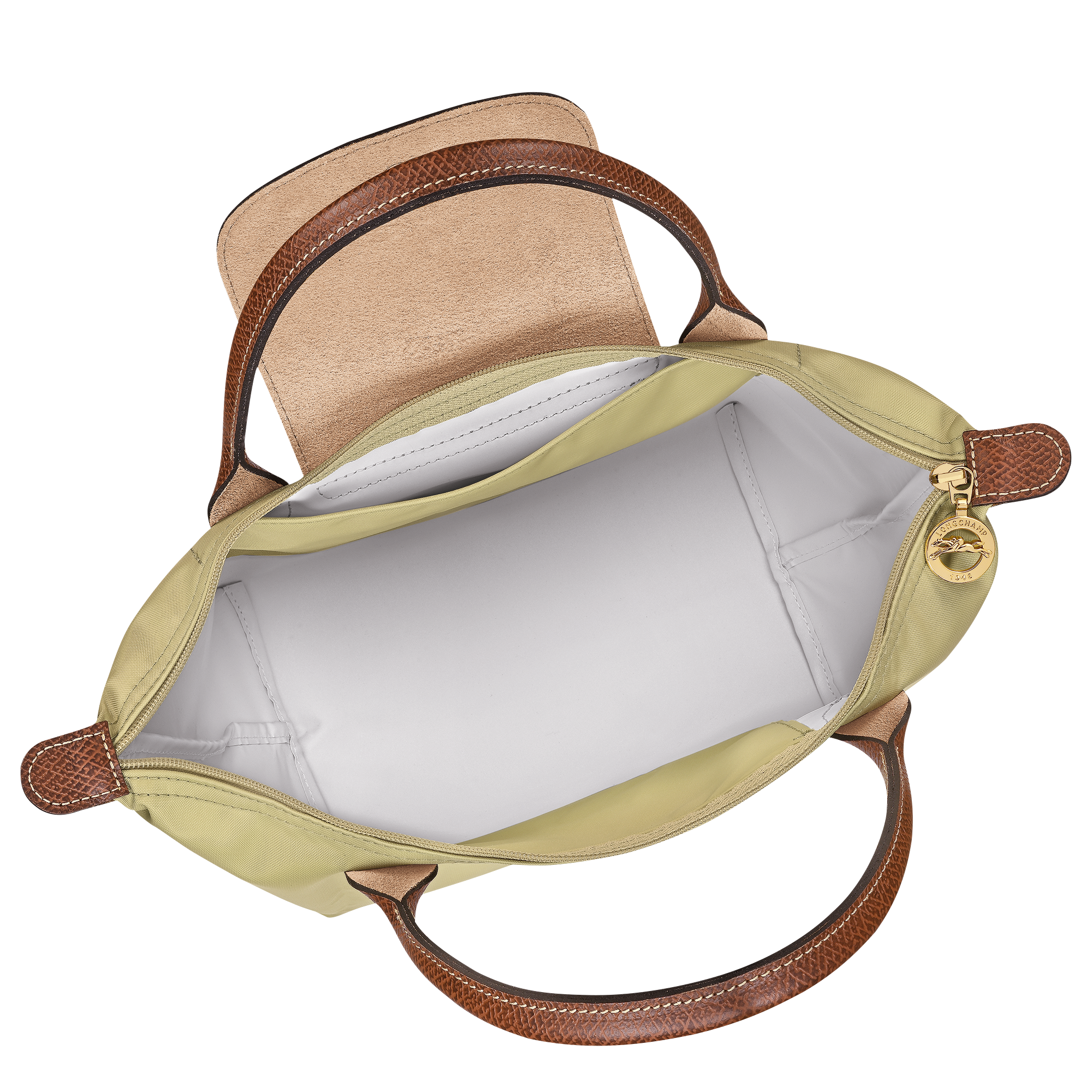 Le Pliage Original Borsa con manico S,  Pistacchio