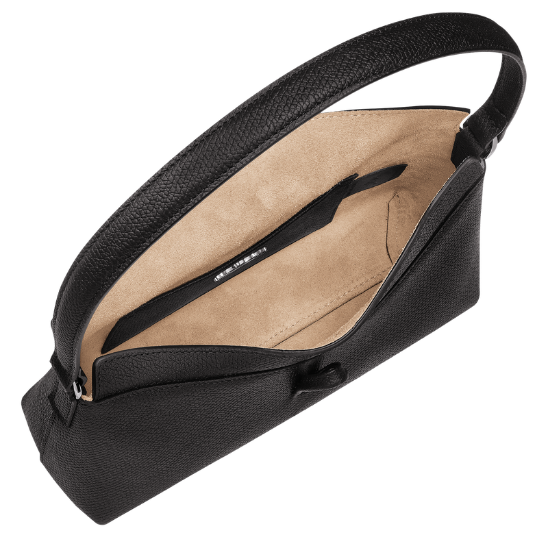 Le Roseau S Hobo bag , Black - Leather  - View 5 of  6