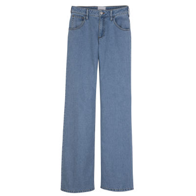 Trousers , Sky Blue - Denim