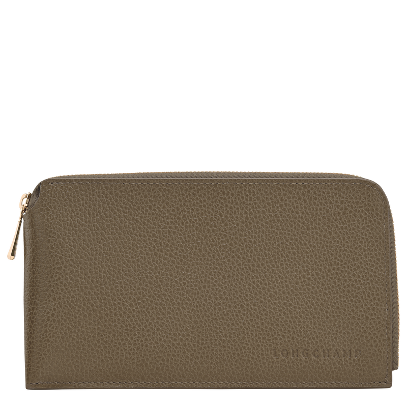 Le Foulonn&eacute; Pouch , Caper - Leather  - View 1 of 2