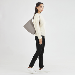 Le Foulonné M Hobo bag , Turtledove - Leather