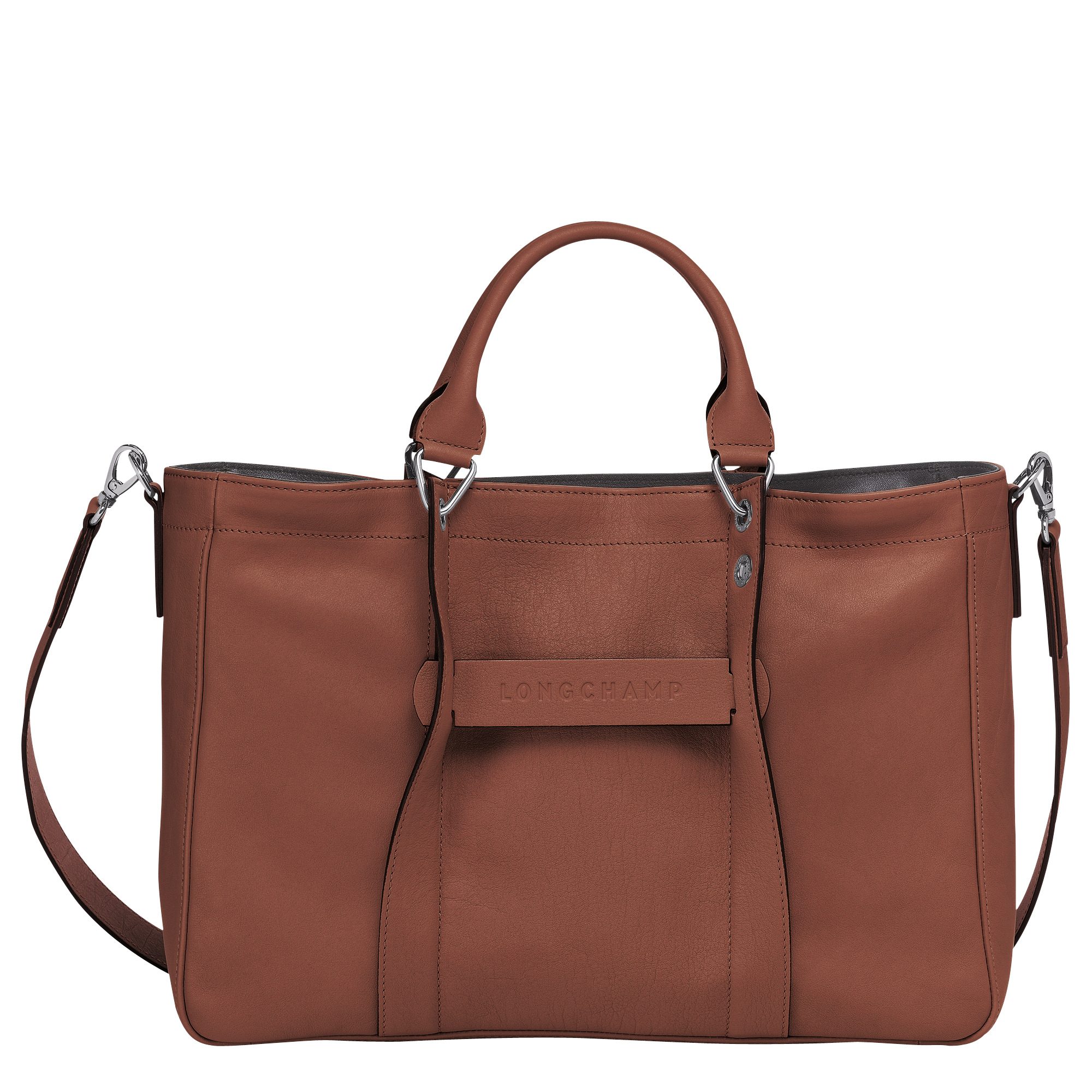 longchamp cognac bag