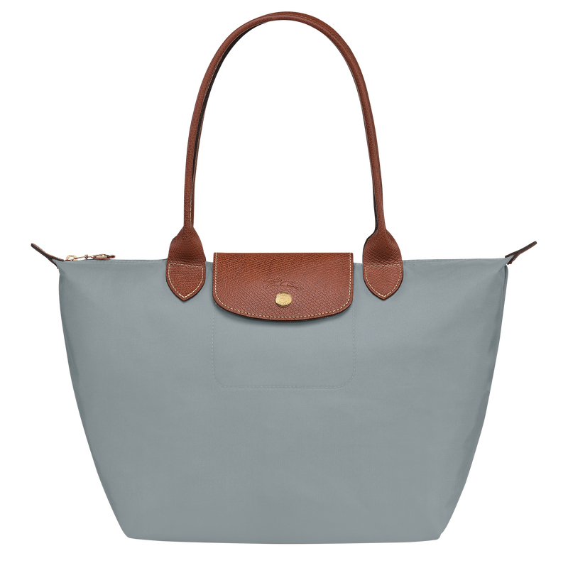 Le Pliage Original M Tote bag , Steel - Recycled canvas  - View 1 of 7