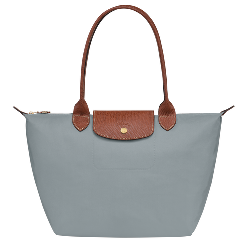 Le Pliage Original M Tote bag , Steel - Recycled canvas - View 1 of  7