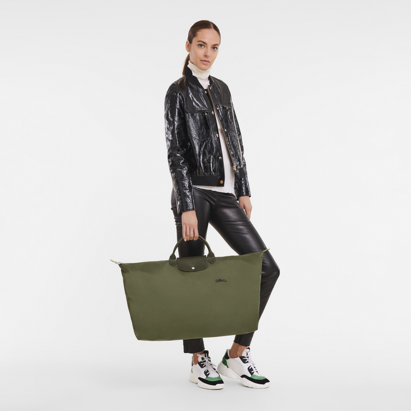 Le Pliage Green Bolsa de viaje M, Bosque