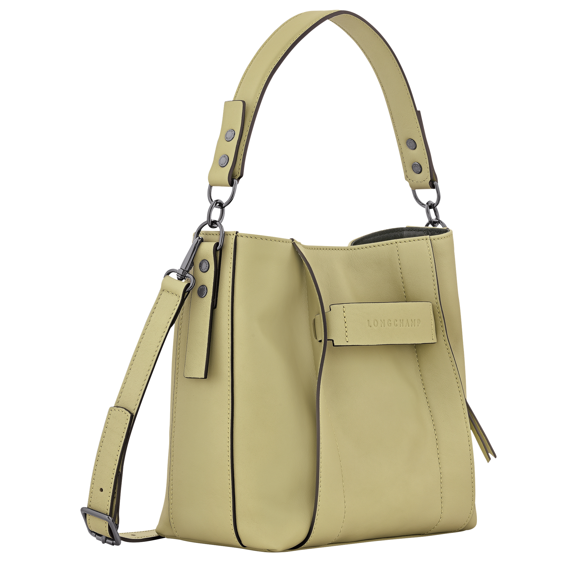 Crossbody bag S Longchamp 3D Almond Green Longchamp Crossbody bag S Longchamp 3D Almond Green Longchamp
