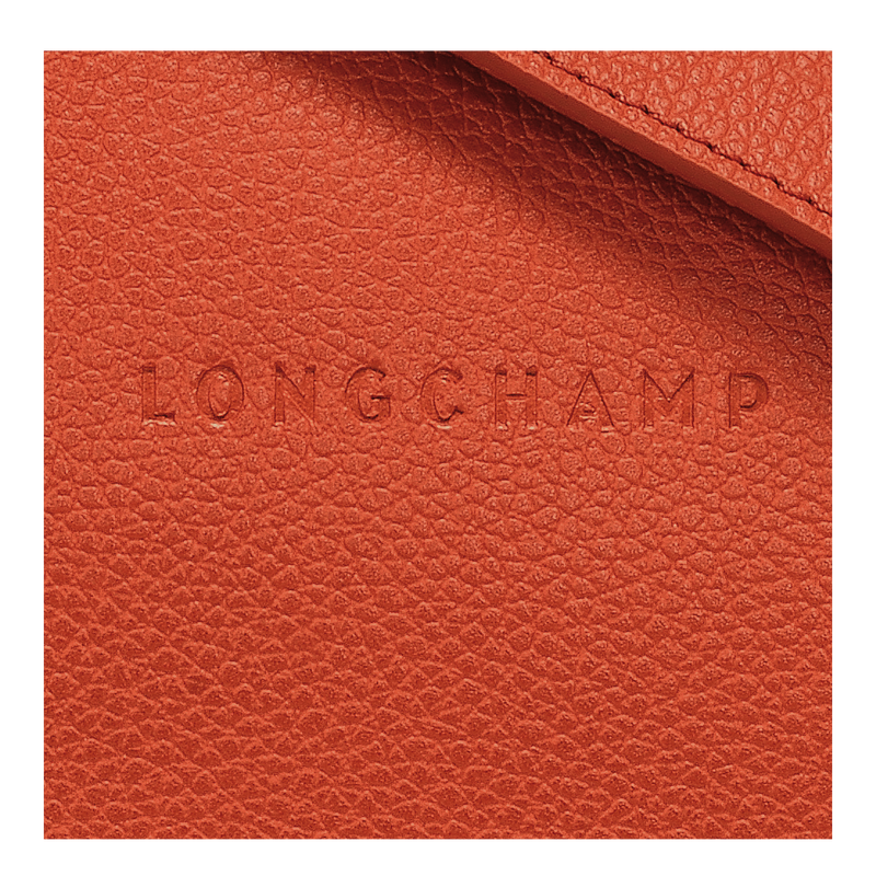 Le Foulonne M Crossbody bag Paprika Leather Longchamp IE