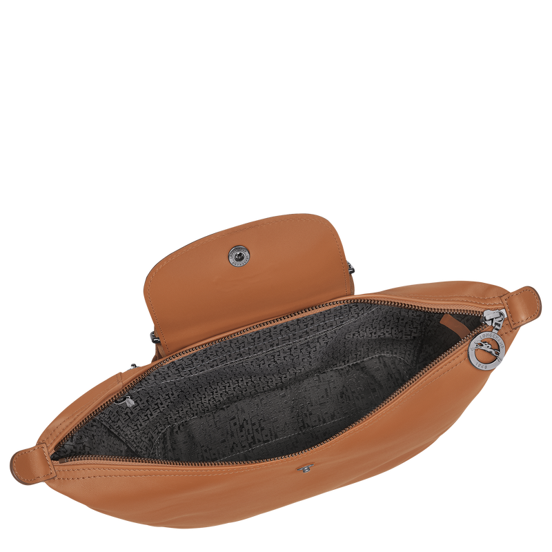 Le Pliage Xtra M Backpack , Cashew - Leather  - View 4 of  5