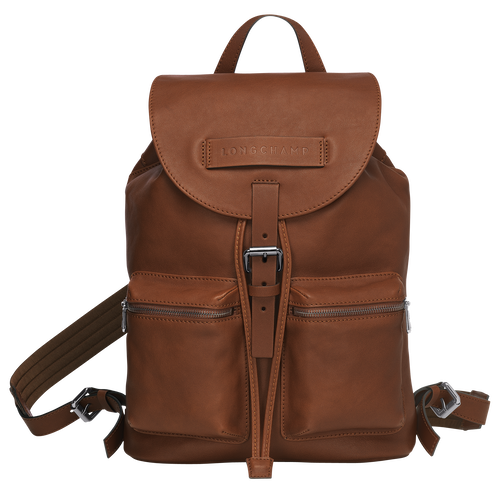 Longchamp 3D Sac à dos M, Cognac