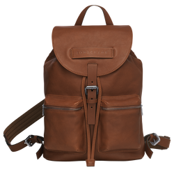 Longchamp 3D M Backpack , Cognac - Leather