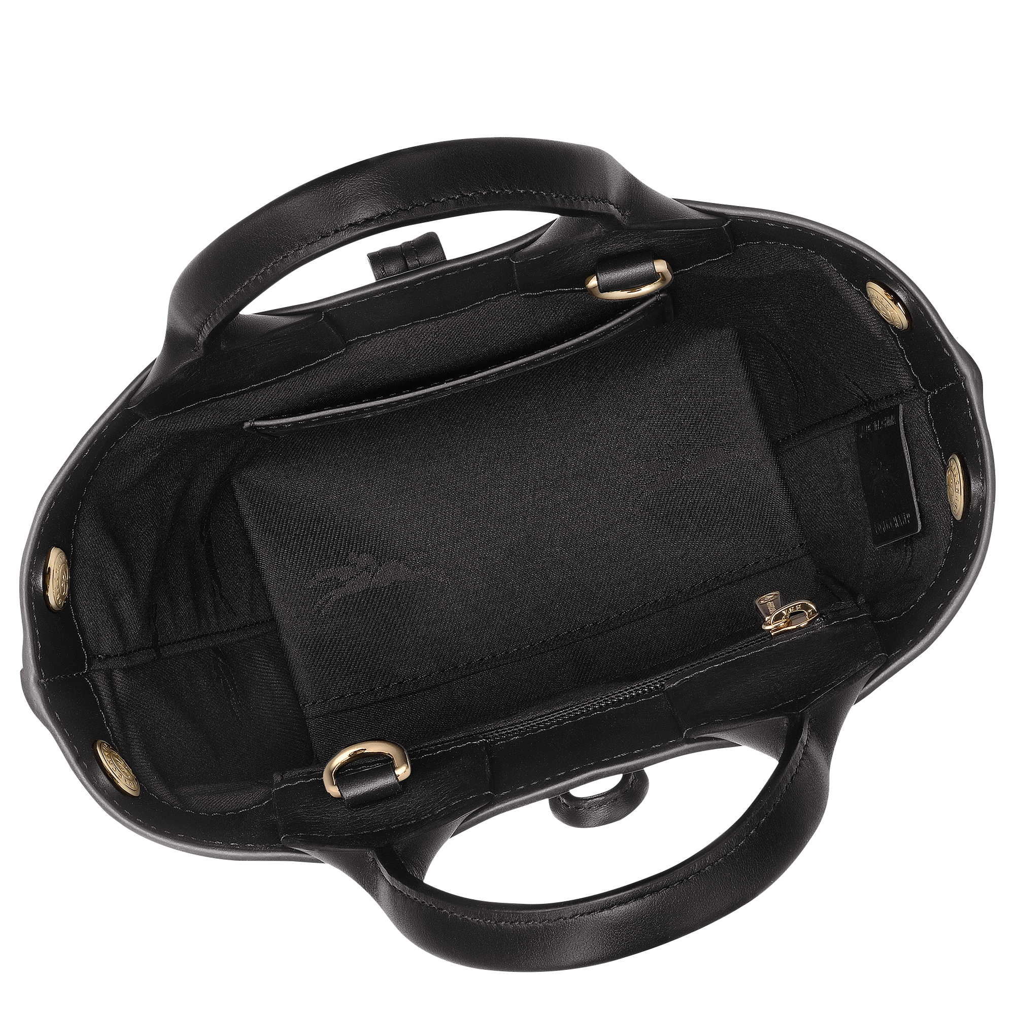 Le Roseau Bolso con asa superior  XS, Negro