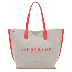 Essential L Tote bag , Strawberry - Canvas