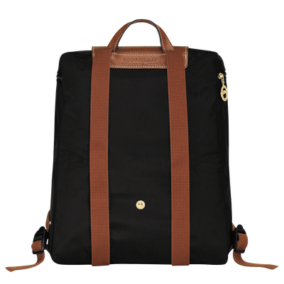 Rucksack M Le Pliage Original Recyceltes Canvas Schwarz