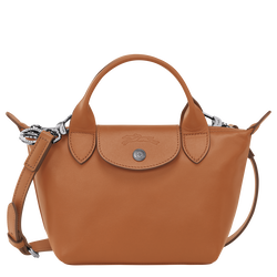 Le Pliage Xtra XS Handbag , Cashew - Leather