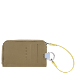 Le Pliage Collection Card holder , Lichen - Leather