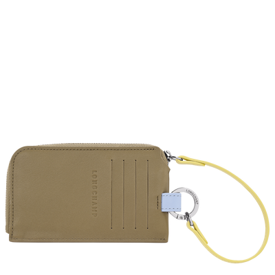 Le Pliage Collection Card holder , Lichen - Leather